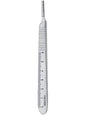Scalpel handle #4 with cm Marking