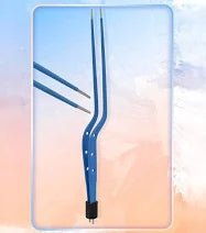 Janson Bayonet Forceps Bipolar