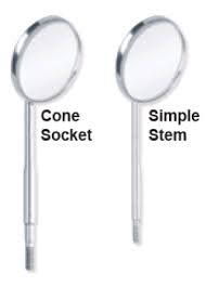 Mouth Mirror #3 (Plane Surface) Box of 12