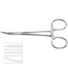 Halstead Mosquito Forceps 5" Curved (3 variations)