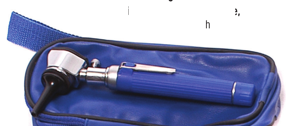 Fibre Optic Illumination Otoscope, Stainless Body, Hi-Tech