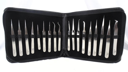 Complete Precision Tweezer Set (18) from USA