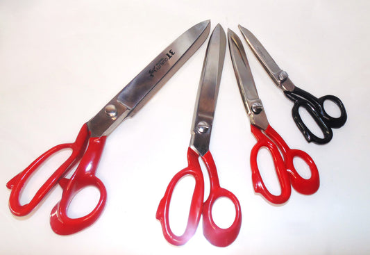 TAMSCO, Tailor Scissors Heavy Duty Set of 4 - (8", 10", 12", & 14")