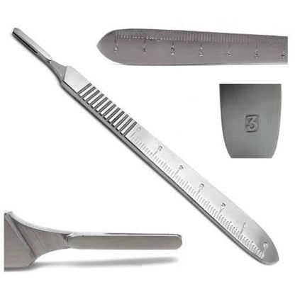 Scalpel Handle #3 with cm Marking