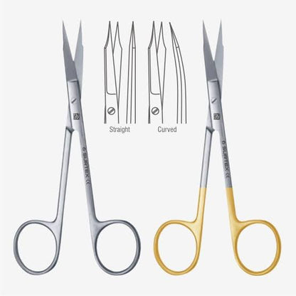 Goldman Fox Scissors Curved 5"