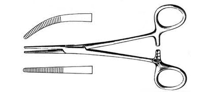 Rankin Kelly Forcep 6.25” Curved