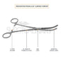 Hemostat Rochester Pean 7.25"