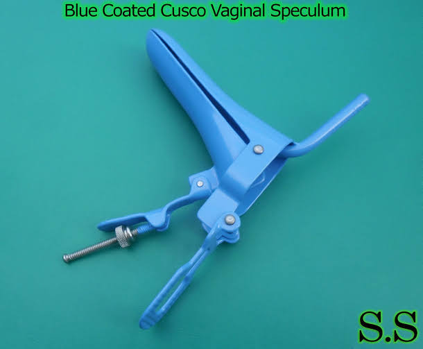 Cusco Vaginal Speculum Blue (Medium)