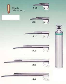 Laryngoscope Blade Miller (6 sizes available)