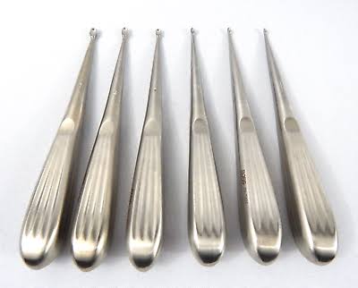 Bruns Curette 6.75” (6 sizes available)