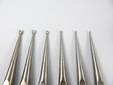 Bruns Curette 6.75” (6 sizes available)