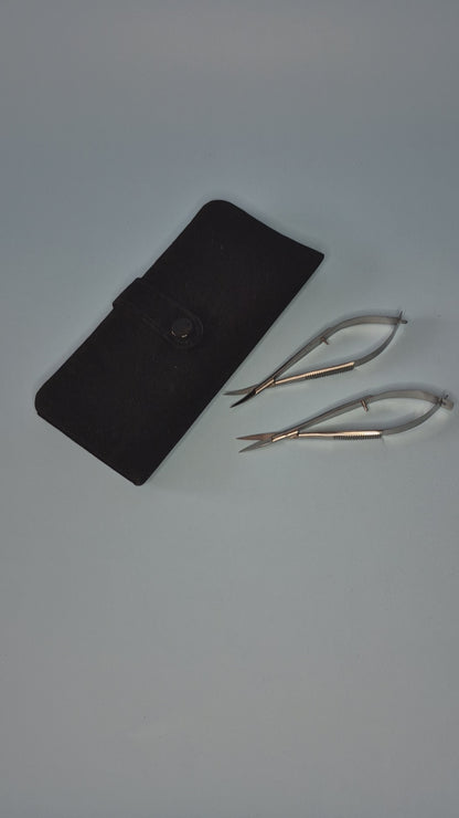 Spring Action Scissors 4.5" (set of 2)