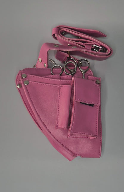 Scissors holster - Pink (for hair stylists and pet groomers)