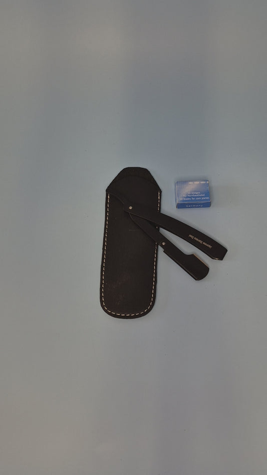 Barber razor with mini blade