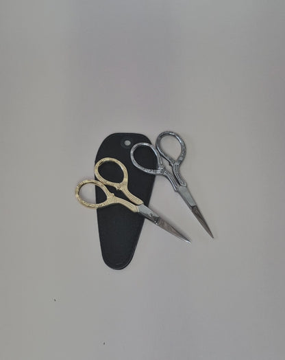 Needlepoint Scissors 4" Ornate Handle