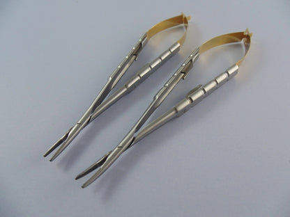 Castroviejo Needle Holders set of 4, Tungsten Carbide