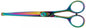 SCISSORS 6" CURVED PROBE TIP PLASMA COATED