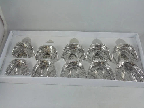 Tamsco Impression Tray Set of 10, Perforated