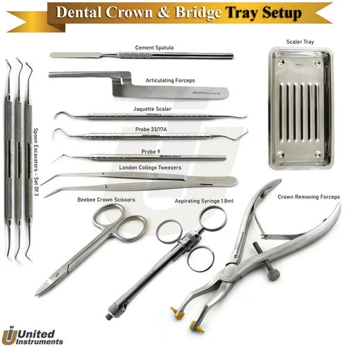 Tamsco Crown & Bridge Kit (9458CS, 9265, 9327, 3600, 9507,9051, 9781, 9226)