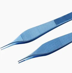 Micro-Adson Forceps 1x2 teeth 4.75” Titanium
