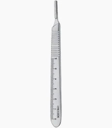 Scalpel Handle #3 with cm Marking