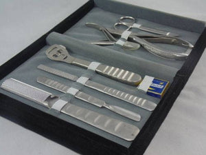 Professional Foot Care/ Pedicure Set (8) from USA