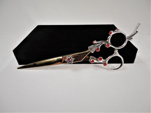 Professional hair dressing shear 6.25" (Mystical series - Red Gold)