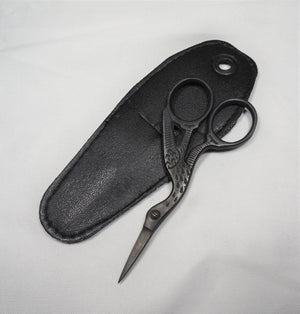Premium Stork Scissor 3.5" matte black (from USA)